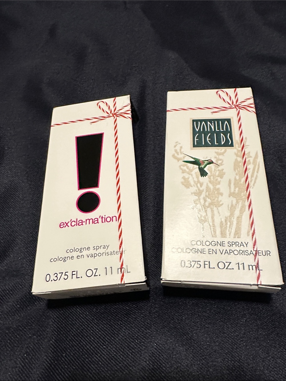Ex'cla·ma'tion & Vanilla Fields Cologne Spray Duo - White Packaging